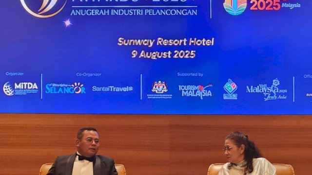 Wakili Makassar, Aliyah Mustika Ilham Hadiri Selangor Tourism Industry Awards 2025
