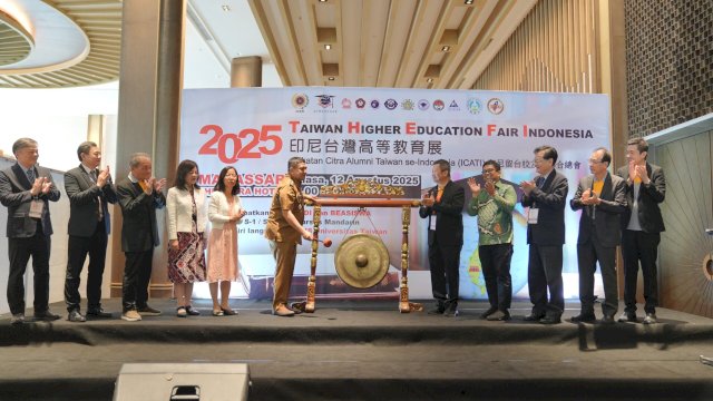 48 Kampus Taiwan Ramaikan Pameran Pendidikan di Makassar