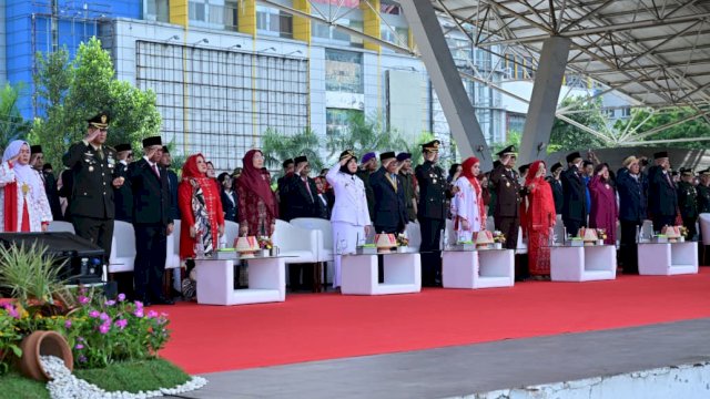 Jadi Inspektur Upacara HUT ke-80 RI di Karebosi, Wali Kota Munafri Tekankan Makna Kemerdekaan