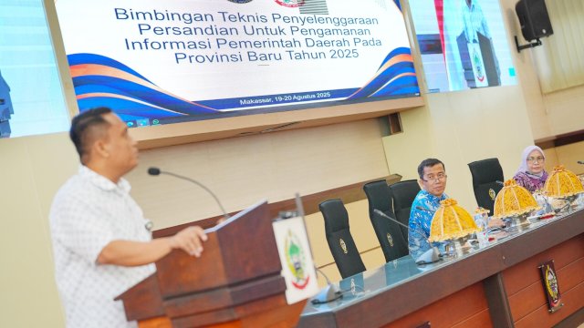 BSSN Didik ASN Pemprov Sulsel Tangkis Serangan Siber