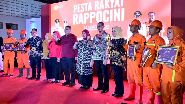 Munafri Tekankan Pencegahan Banjir Lewat Gotong Royong di Pesta Rakyat Rappocini