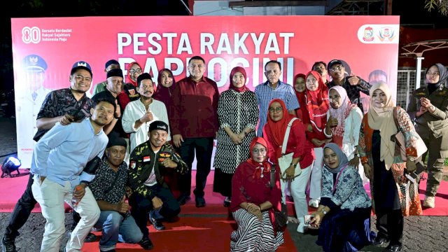 Wali Kota Makassar Munafri Tekankan Program Pro-Rakyat di Pesta Rakyat Kecamatan Mamajang