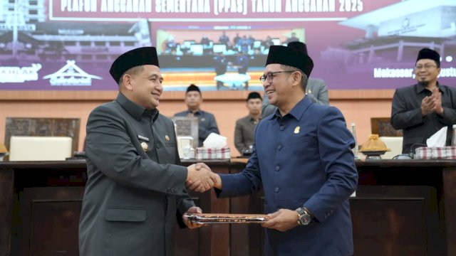 Pemkot dan DPRD Makassar Sepakati APBD Perubahan 2025 Rp5,1 Triliun