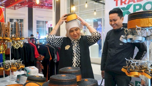 Aliyah Mustika Ilham Hadiri Makassar Trade Expo 2025, Dorong UMKM Makin Berdaya Saing