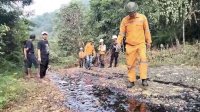 Gubernur, DPRD dan Aktivis Lingkungan Respon kebocoran Pipa Minyak Hitam PT Vale di Luwu Timur