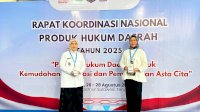 Aliyah Mustika Ilham Hadiri Rakornas Produk Hukum Daerah 2025 di Kendari, Dorong Regulasi Ramah Investasi