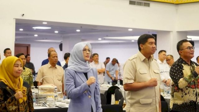 Ketua DPRD Sulsel Hadiri Pengukuhan DPW ASPRUMNAS dan Sosialisasi KUR di Makassar