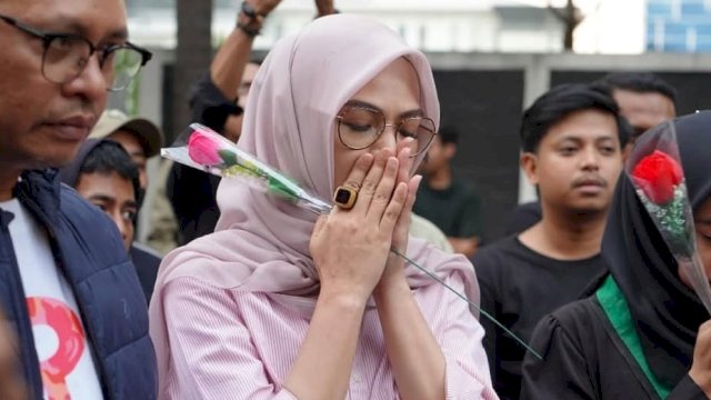 Ketua DPRD Sulsel dan Badko HMI Gelar Aksi Damai Tolak Demonstrasi Anarkis