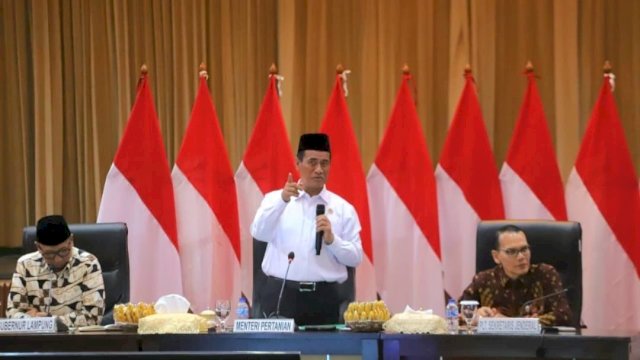 Menteri pertanian Andi Amran Sulaeman