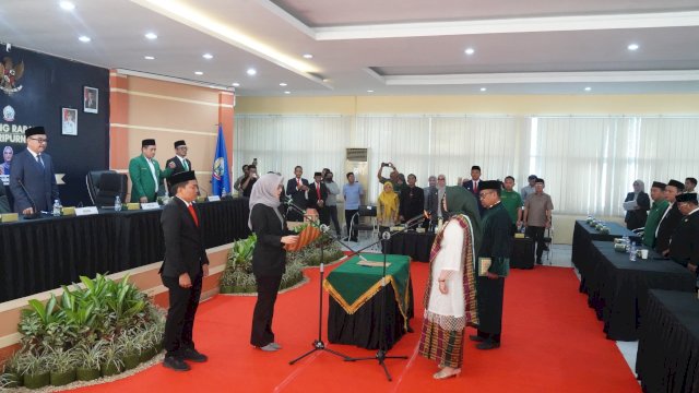 Ketua DPRD Sulsel Lantik Sugiarti Mangun Karim Sebagai Anggota DPRD Antarwaktu