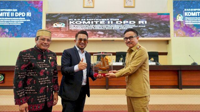 Sekda Sulsel Sambut DPD RI Bahas Implementasi UU Pertambangan dan Hilirisasi Mineral
