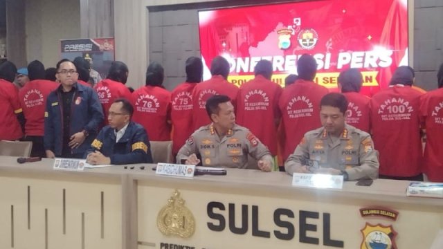 Polda Sulsel Tangkap 29 Tersangka Pembakaran DPRD Makassar dan Sulsel, 5 Masih Anak-Anak