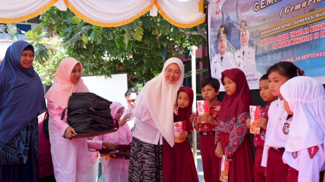 Ketua Tim Penggerak PKK Kota Makassar, Melinda Aksa Munafri, menekankan pentingnya gizi seimbang untuk membentuk generasi sehat, cerdas, dan tangguh.