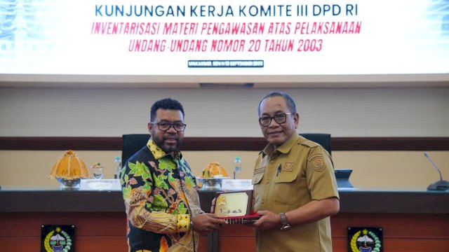 Komite III DPD RI Kunjungi Sulsel, Apresiasi Pemprov dalam Penerimaan Siswa Baru