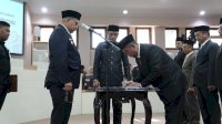 Didampingi Wawali, Wali Kota Makassar Lantik 9 Pejabat Definitif