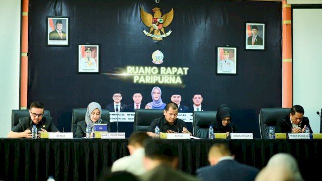Wagub Fatmawati Rusdi Bacakan Jawaban Gubernur soal Ranperda Perubahan APBD 2025 di DPRD Sulsel