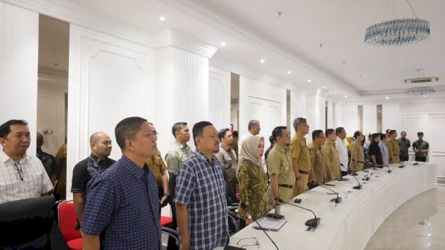 Pemkot Makassar Siap Bersinergi Tekan Inflasi, Wali Kota Munafri Ikuti Rakor TPID Bersama Mendagri