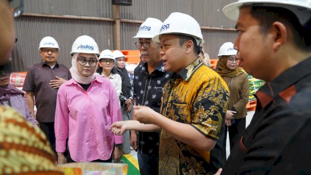 Komisi B DPRD Sulsel Tinjau Gudang Bulog Makassar, Pastikan Stok Beras Aman dan Harga Stabil