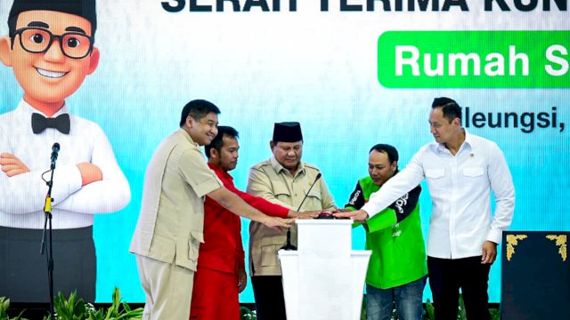 Presiden Prabowo Resmikan Akad Massal 26 Ribu KPR FLPP, 
