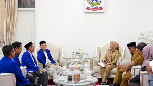 Wagub Sulsel Fatmawati Rusdi Terima ICMI Muda, Bahas Kolaborasi Pendidikan dan Kepemudaan