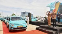 Gubernur Sulsel Resmikan Green SM, Taksi Listrik Modern Pertama di Makassar
