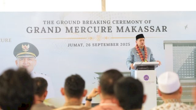 Kota Makassar mencatat sejarah baru dalam industri pariwisata dan perhotelan dengan dimulainya pembangunan Hotel Grand Mercure, hotel bintang lima pertama di Sulawesi Selatan yang berstandar internasional.