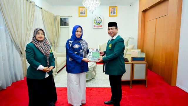 Wagub Sulsel Fatmawati Rusdi Terima Audiensi LDII