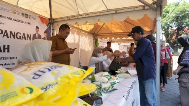 Pemprov Sulsel Gelar Gerakan Pangan Murah Serentak di 24 Kabupaten/Kota
