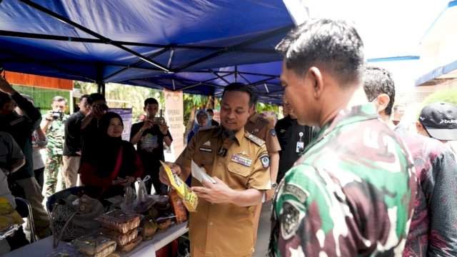 Gubernur Andi Sudirman Buka Gerakan Pangan Murah Serentak di 24 Kabupaten/Kota Sulsel