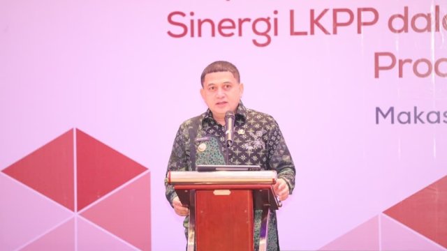 Walikota Makassar, MUanfri Arifuddin Dalam Forum LKPP Menegaskan  Belanja APBD KOta Makaassar 50 Persen Menyasar UMKM