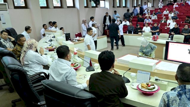 Munafri Tekankan Pemerintahan Berintegritas Saat Rakor Bersama KPK di Sulsel