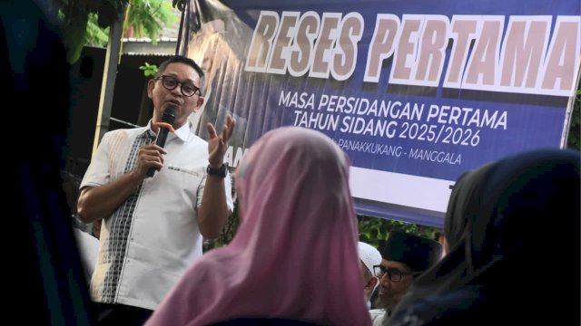 Ketua DPRD Makassar Supratman Serap Aspirasi Warga Soal Drainase dan Iuran Sampah di Manggala