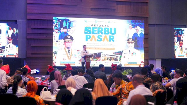 Sekprov Launching Gerakan Serbu Pasar dan Business Matching