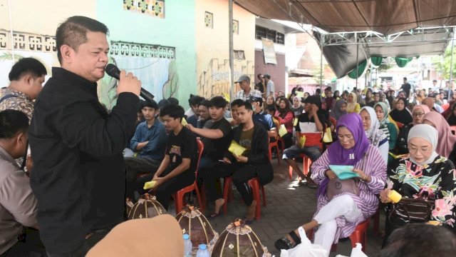 Fasruddin Rusli Serap Aspirasi Warga Soal PKH dan KIS Saat Reses di Rappocini