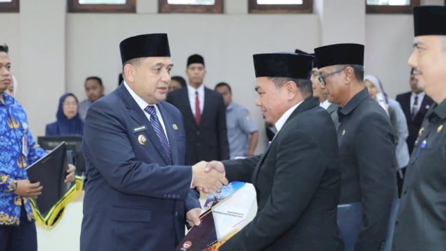 Walikota Makassar, Munafri Arifuddin melantik Pejabat Eselon III dan IV