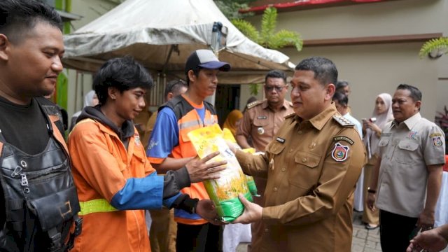 Walikota Makassar, Munafri Arifuddin Melaunching Program Gerakan Pangan Murah