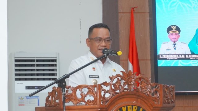 Bupati Luwu Buka Pelatihan SIM PKK, Dorong Dasa Wisma Dukung Program Makan Bergizi Gratis