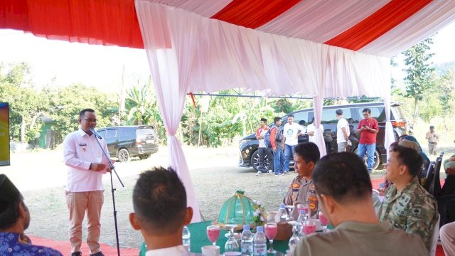 Bupati Patahudding Letakkan Batu Pertama Pembangunan KMP