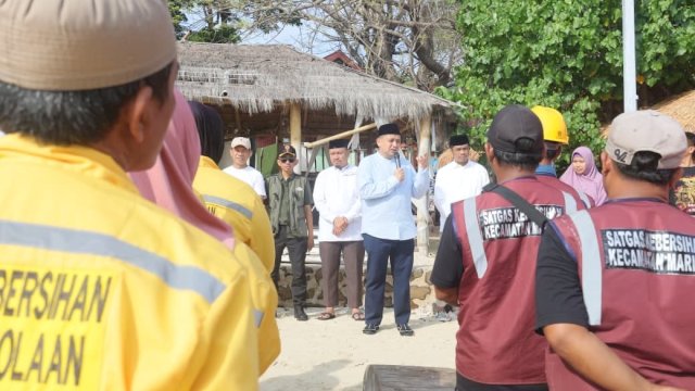 Gubernur Andi Sudirman Resmikan Listrik Desa Sulsel SuperSUN di Pulau Samalona