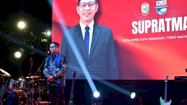 Ketua DPRD Makassar Supratman Hadiri Pesta Rakyat Manggala, Wali Kota Janjikan Perhatian Khusus