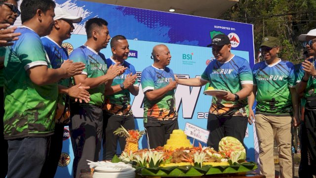 650 Peserta Ramaikan Bantimurung Jungle Run 2025