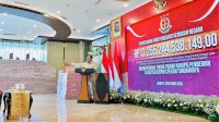 Prabowo Saksikan Penyerahan Uang Pengganti Rp13,25 Triliun dari Kasus Ekspor CPO