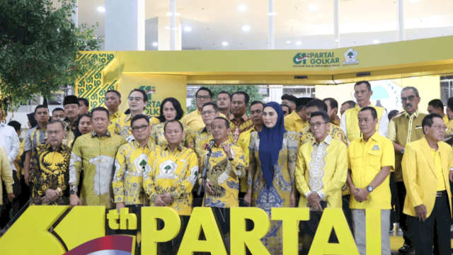Ketua Umum DPP Partai Golkar, Bahlil Lahadalia, menegaskan pihaknya menargetkan proses konsolidasi organisasi melalui Musyawarah Daerah (Musda) 