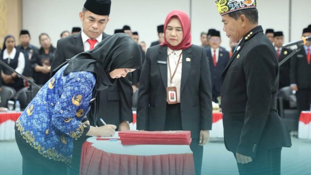 Gubernur Kaltara Lantik 129 PPPK Tahap II, Langsung Ingatkan Soal Disiplin ASN
