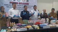 BBPOM Grebek Toko dan Rumah produksi  Kosmetik Ilegal di Sidrap