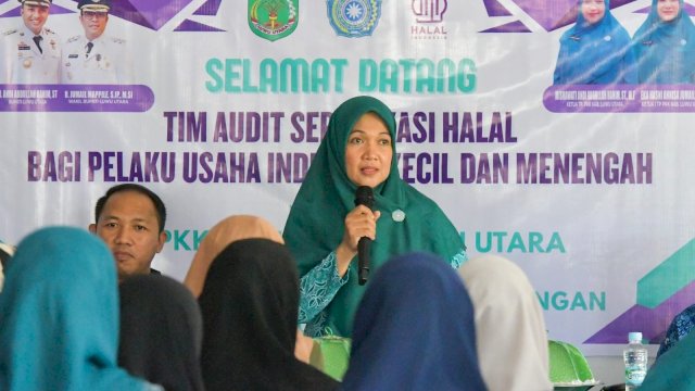 Perkuat Daya Saing Industri Lokal, TP-PKK Luwu Utara Dorong Produk IKM Bersertifikasi Halal