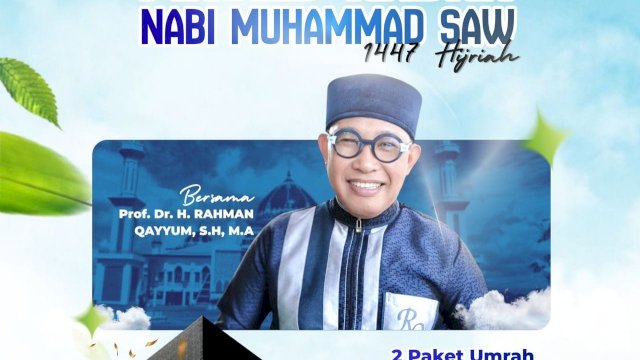 Maulid Akbar Akan Digelar di Lapda Bulukumba, Panitia Siapkan Doorprize 2 Paket Umrah Gratis