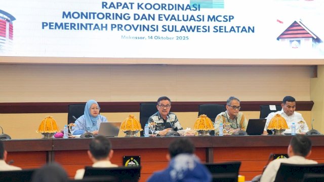 Sekda Jufri Rahman Dorong OPD Proaktif Percepat Penginputan MCSP Bersama KPK