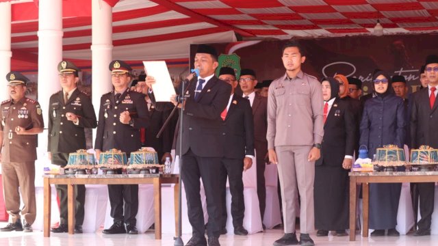 Bupati Sidrap Syaharuddin Alrif Pimpin Upacara Hari Kesaktian Pancasila
