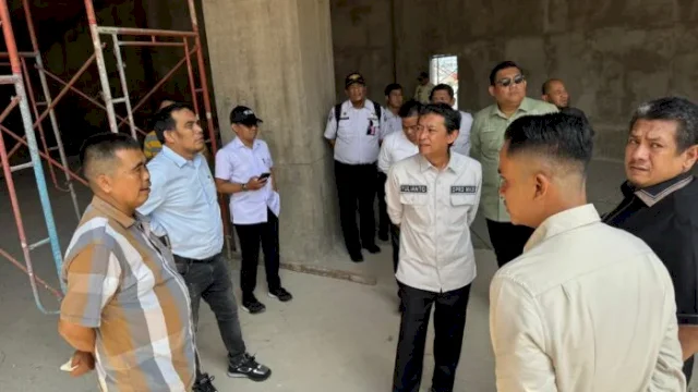 Komisi C DPRD Makassar dan HMI Sidak Pembangunan GOR di Mall Panakkukang, Diduga Tanpa Izin